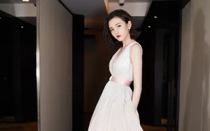 宋祖儿性感长裙写真图片_2
