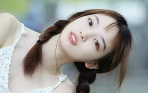 白净美女性感壁纸_6