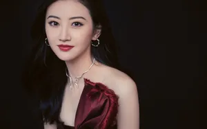 景甜性感礼服图片壁纸_8