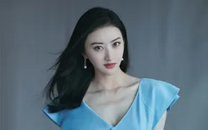 景甜性感礼服图片壁纸_10