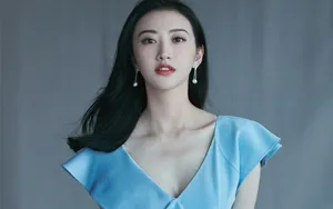 景甜性感礼服图片壁纸_11