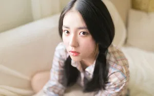 小清新邻家少女图片壁纸_6