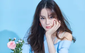 迪丽热巴清新写真图片_3