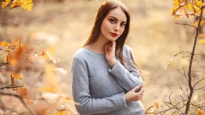 野外欧美美女图片_4