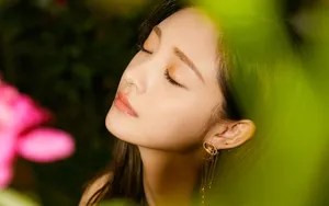 周洁琼优雅图片壁纸_4