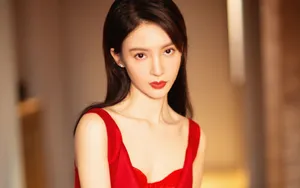 金晨性感写真壁纸_2
