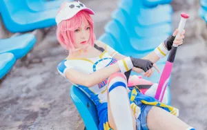 甜美性感运动系少女图片_4