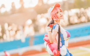 甜美性感运动系少女图片_5