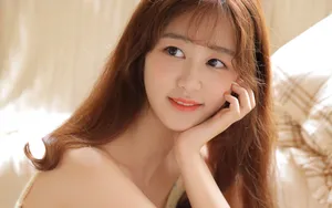 甜美美少女图片壁纸_3