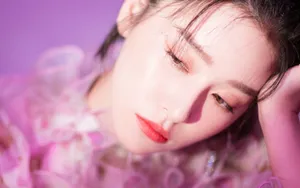 阚清子粉色粉嫩写真图片_3