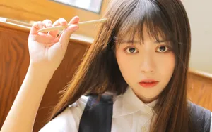 校园美女大学生图片_3