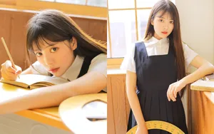 校园美女大学生图片_4