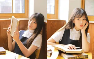 校园美女大学生图片_5