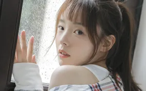 可爱女生图片壁纸_4