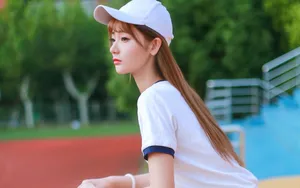 甜美萌妹活力写真图片_5