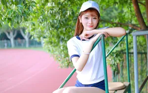 甜美萌妹活力写真图片_7