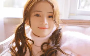 甜美双马尾美女图片_2