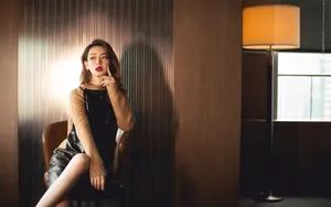戚薇优雅迷人图片壁纸_6