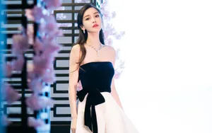 angelababy性感桌面壁纸_2