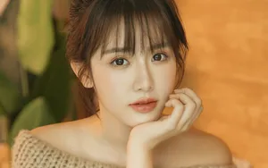 露肩性感毛衣美女图片_8