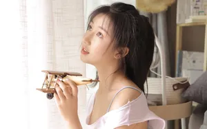 小清新美女写真壁纸_8