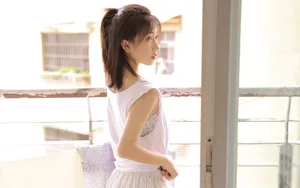 小清新美女写真壁纸_9