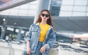 彭小苒街拍图片_6