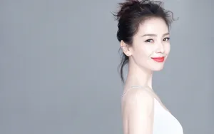 刘涛清新性感半身照壁纸_9
