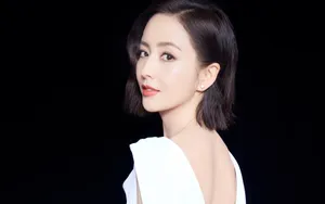 佟丽娅优雅写真桌面壁纸_2