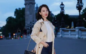 女明星陈数街拍图片_4