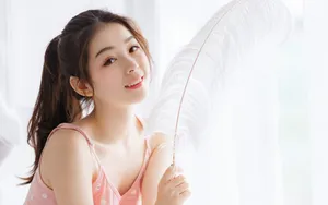白里透红的美女性感私房照_5