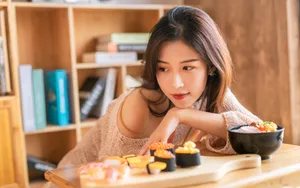 性感温婉美女写真图片_7