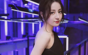迪丽热巴优雅写真图片_9
