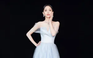 佟丽娅性感露背裙壁纸_8