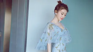 景甜仙气性感壁纸_4