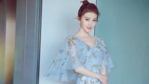 景甜仙气性感壁纸_5