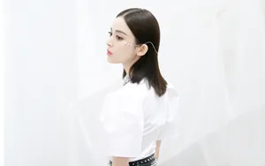 古力娜扎白裙仙气写真图片