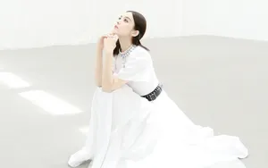 古力娜扎白裙仙气写真图片_4