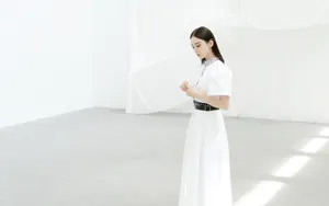 古力娜扎白裙仙气写真图片_7