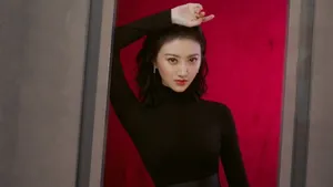 紧身衣美女景甜图片_2
