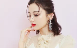古力娜扎粉嫩甜美图片_6