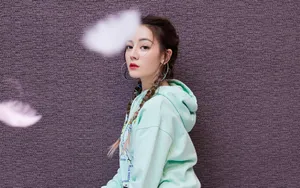 迪丽热巴甜美写真壁纸_7