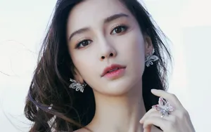 angelababy珠绣长裙图片壁纸_2