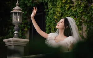 林允婚纱写真图片_2