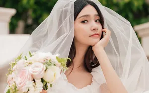 林允婚纱写真图片_5