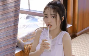 甜美美女学妹图片_6