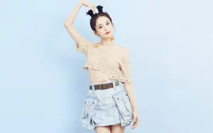 古力娜扎壁纸