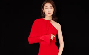 林鹏性感礼服写真图片_9