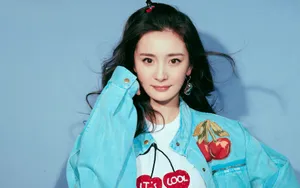 杨幂清新图片壁纸
