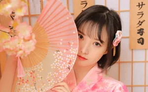 日本和服美女图片壁纸_3